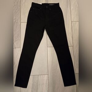 Outerknown S.E.A Black Denim Skinny Jeans Size 25
